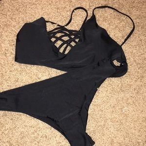 Black bikini